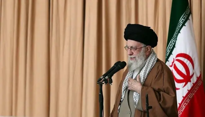 آیت‌الله خامنه‌ای در مراسم امروز عید فطر در مصلای تهران