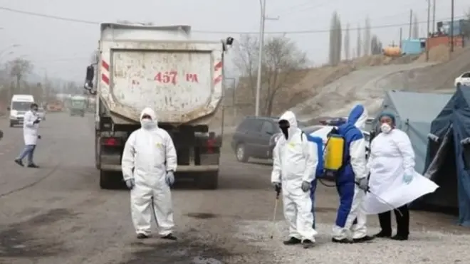 Қирғизистонда коронавирусга қарши кураш