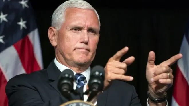 Mike Pence, un vicepresidente de EE.UU. involucrado en distintos ámbitos del gobierno.