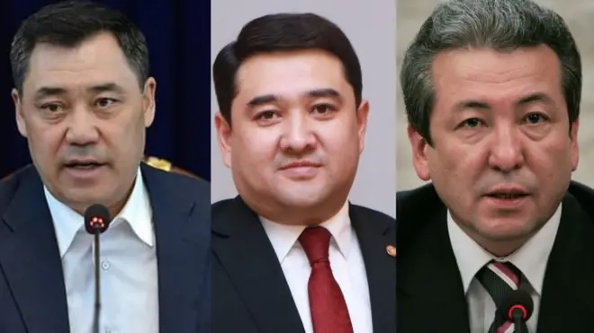 Садыр Жапаров, Бакыт КАлмаматов, Адахан Мадумаров