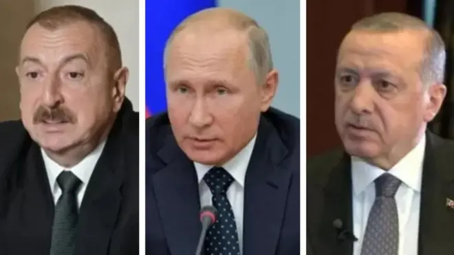 Əliyev, Putin və Erdoğan