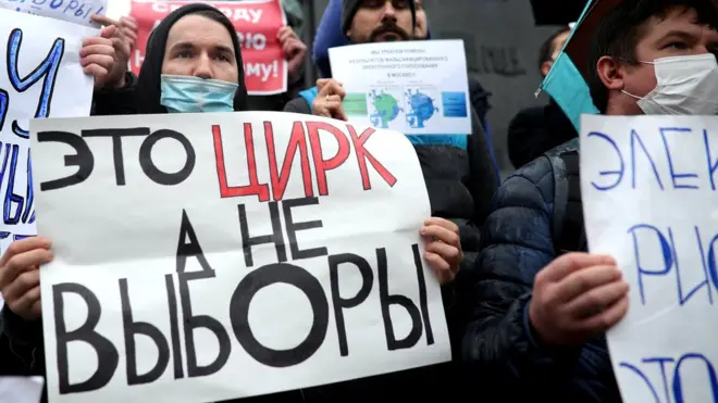 Протест против результатов выборов