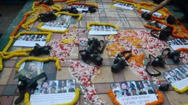 بې پولې خبریالان وايي، نږدې تېرو شلو کلونو کې افغانستان کې سل رسنوال وژل شوي