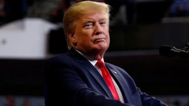 الرئيس الأمريكي دونالد ترامب