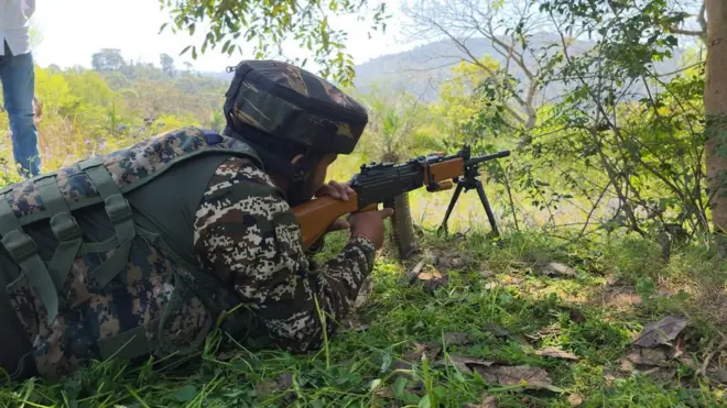 कठुआ में चरमपंथ विरोधी अभियान