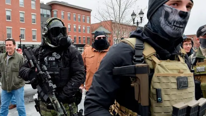 protesters in the US