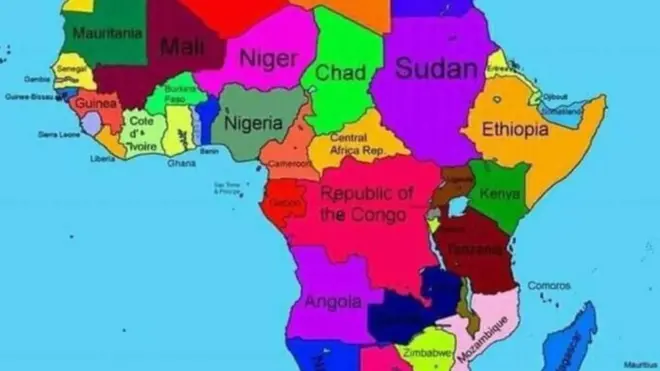 Kaartaa Afriikaa Dogoggoraa