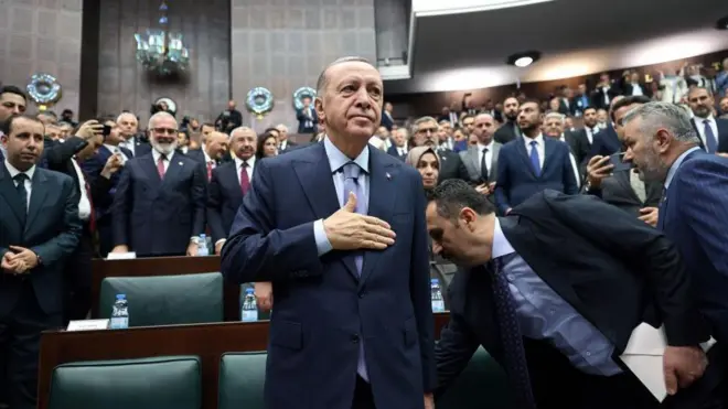 Erdoğan Meclis'te