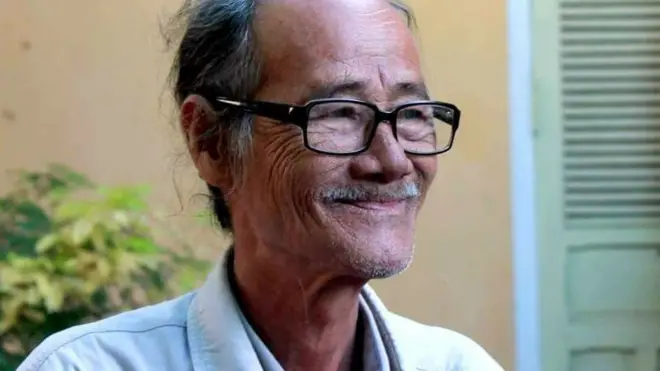 Nhà thơ Trần Vàng Sao, được biết đến với những bài thơ 'yêu nước' nhưng 'đau đớn'