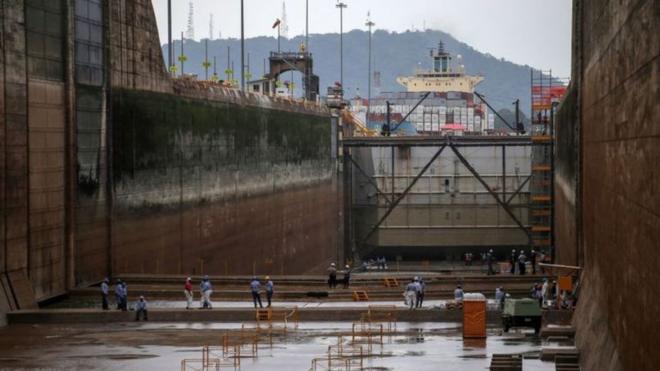Quase 6% do comércio mundial trafegam pelo canal do Panamá