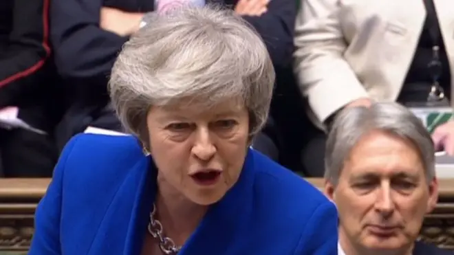 Тереза Мэй в Палате общин