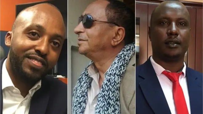 መሀመድ አደሞ፣ አብዱ አሊ ሂጂራና ዝናቡ ቱኒ