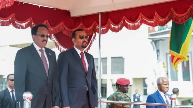 Farmaajo ayaa horay u booqday Itoobiya