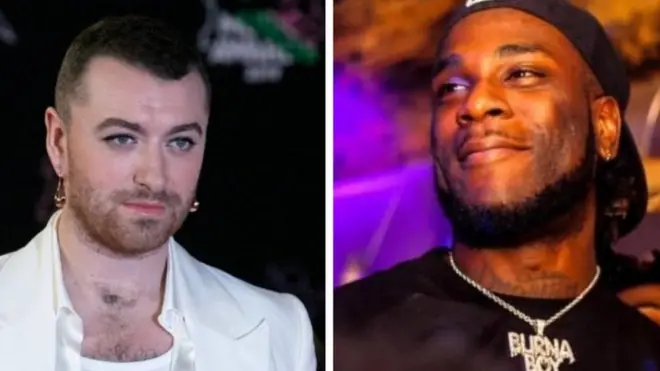 Sam Smith and Burna Boy