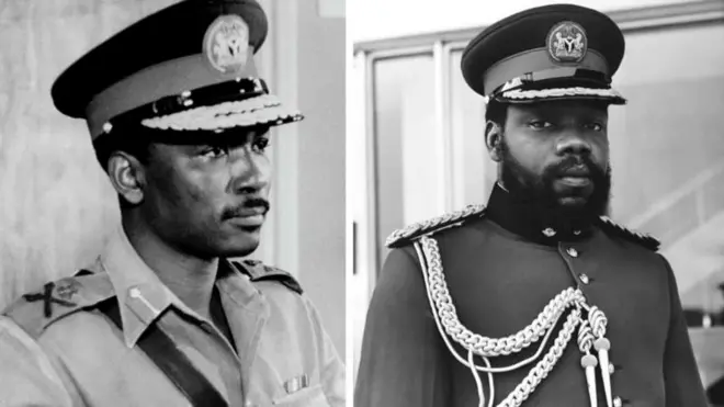 Yakubu Gowon na Emeka odumegwu Ojukwu