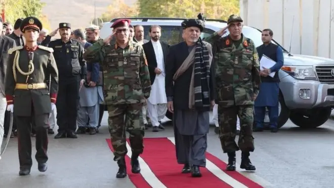 ولسمشر د غمشریکۍ او ډاډګېرنې لپاره پکتیا ته سفر کړی دی