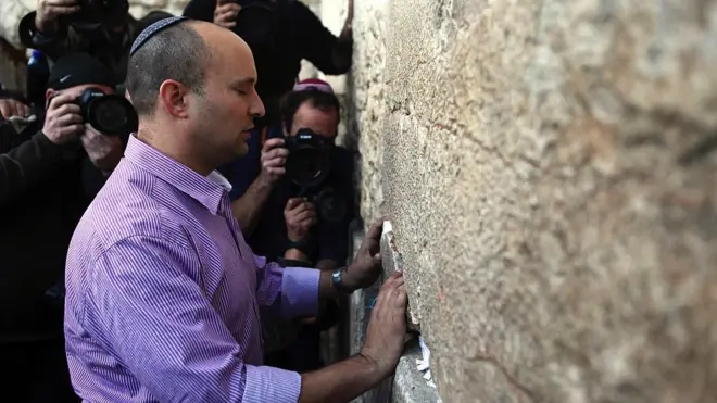 أمام حائط المبكى عام 2013