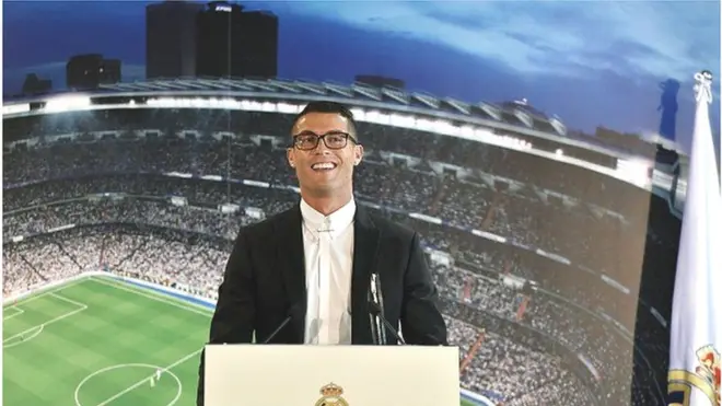 Cristiano Ronaldo baada ya kusaini mkataba mpya