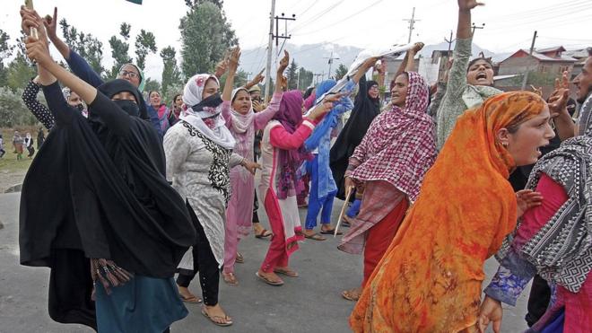 کشمیر میں مظاہرے
