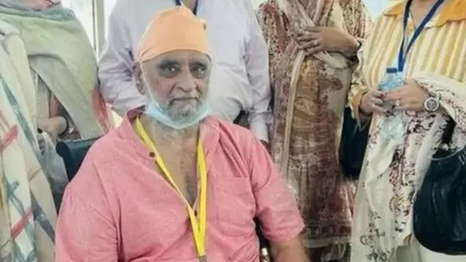 करतारपुर में इंतिख़ाब आलम, शफ़क़त राणा और बिशन सिंह बेदी की मुलाक़ात