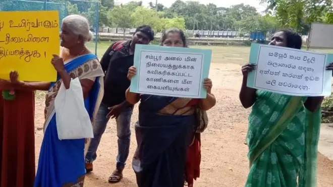 ඉන්දියානු සහයෝගීතාවෙන් සිදු කෙරෙන සාම්පූර් සූර්ය විදුලි බලාගාර ව්‍යාපෘතිය මෙරට රාජ්‍ය සංචාරයක නිරත ඉන්දීය අග්‍රාමාත්‍ය නරේන්ද්‍ර මෝදි අතින් අද පෙරවරුවේ ආරම්භ වුණා.