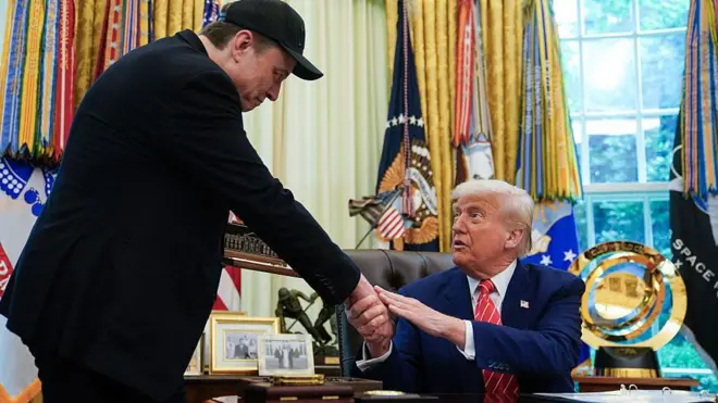 Musk y Trump