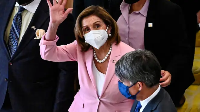 美國眾議院議長佩洛西(裴洛西)