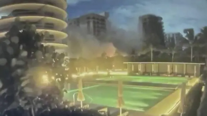 Derrumbe de un edificio