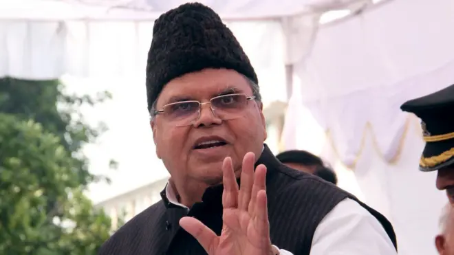 जम्मू कश्मीर के राज्यपाल सत्यपाल मलिक