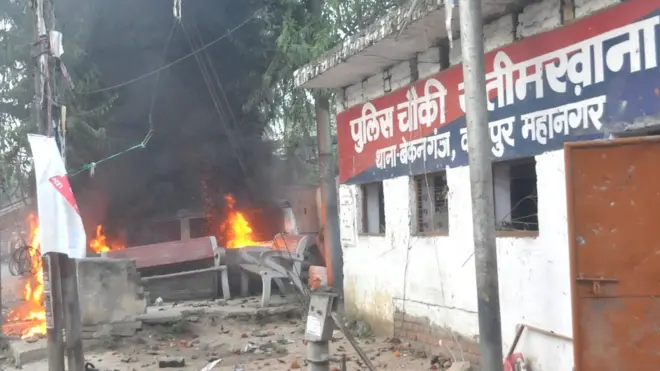 कानपुर में हिंसा