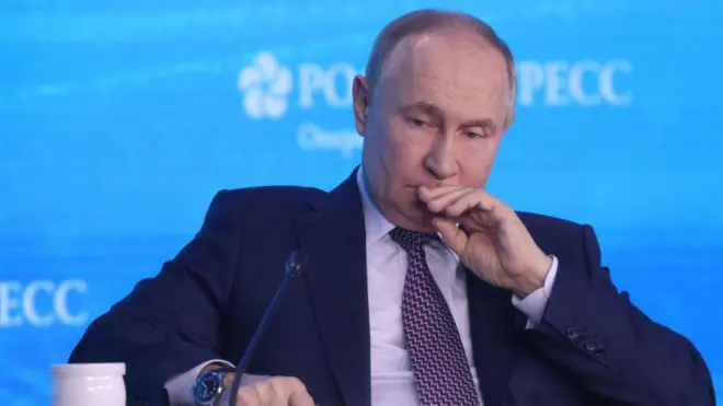 Путін, сумний, фото, гетті 