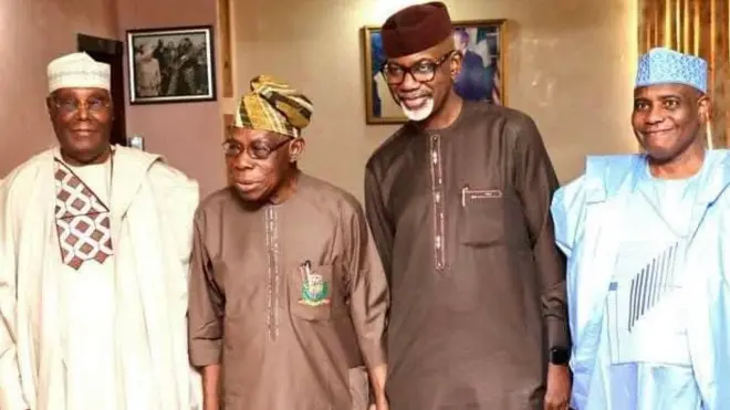 Atiku ya gana da Obasanjo