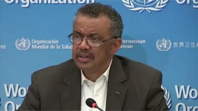 డబ్ల్యుహెచ్ఓ చీఫ్