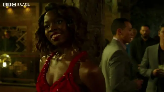 Cena do Filme Pantera Negra