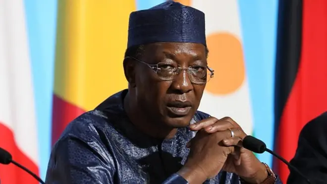 Le président Idriss Deby Itno.