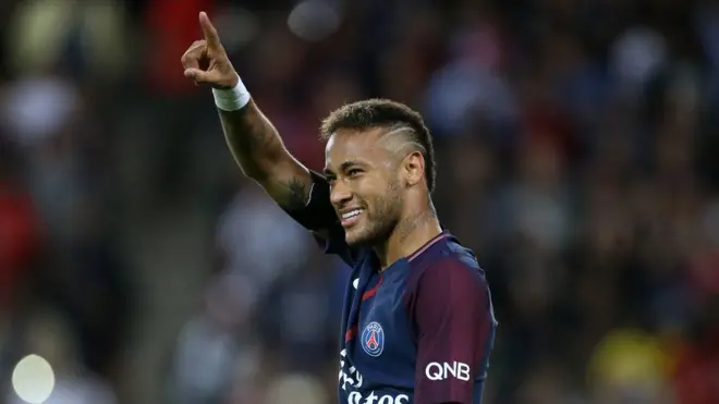Neymar, l'attaquant brésilien du PSG