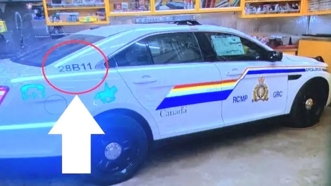 Royal Canadian Mounted Police tweeted that they believed a police car was being used by the gunman