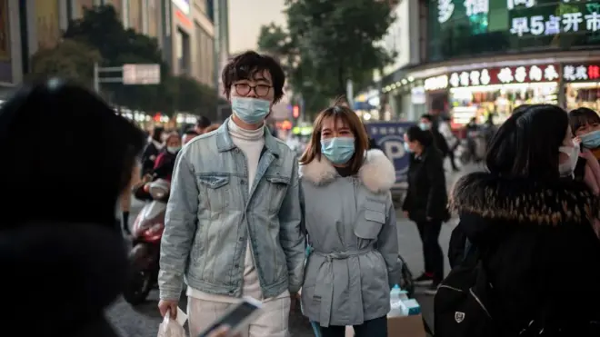 尽管中国北方多地再次出现疫情，但武汉仍相对平静。