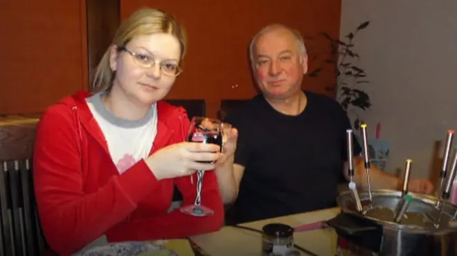 Юлія та Сергій Скрипаль