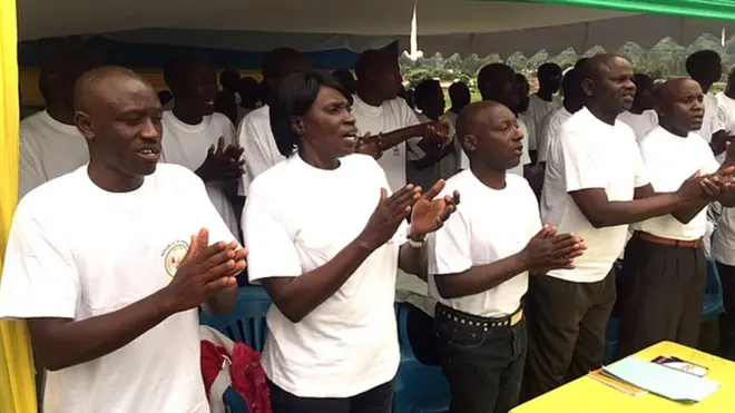 Byari ibyishimo kuri benshi mu bahoze ari abarwanyi b'umutwe wa FDLR basoje amahugurwa yabo mu kigo cya Mutobo