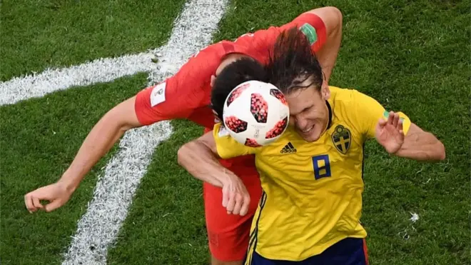 England tackled Sweden in their World Cup quarter final