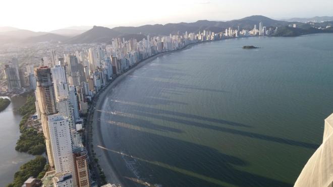 Aerial view of Praia Central