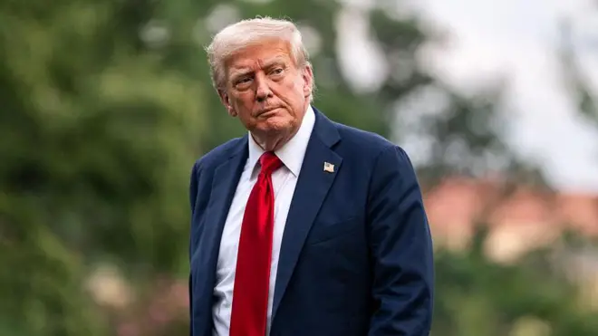 دونالد ترامپ، رئیس‌جمهور آمریکا