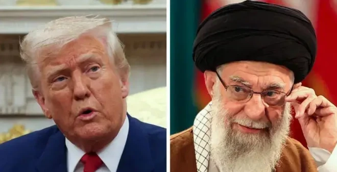 ABD Başkanı Donald Trump ve İran'ın dini lideri Ayetullah Ali Hamaney 