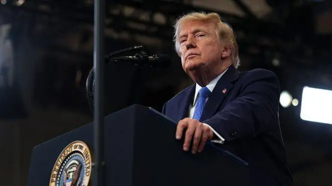 Foto of US President, Donald Trump