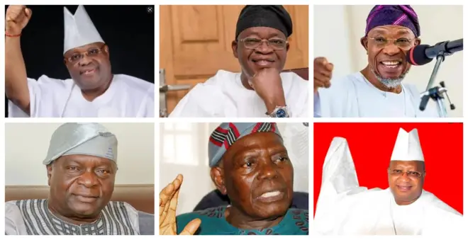 aworan awọn gomina ti o ti jẹ ni ipinlẹ Osun