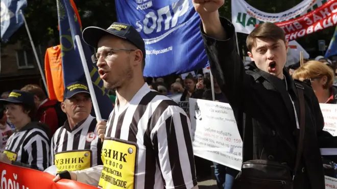 На шествии присутствовали представители всего идеологического спектра