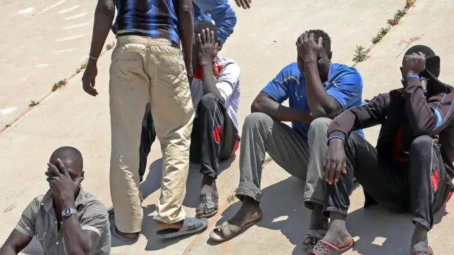 مهاجرون أفارقة في ليبيا