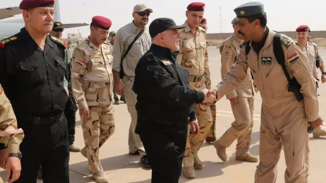 İbadi, IŞİD'den "kurtarıldığı" açıklanan ülkenin en büyük ikinci kenti Musul'a gitti