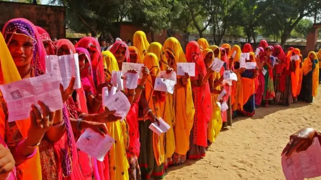 انڈیا میں ووٹنگ